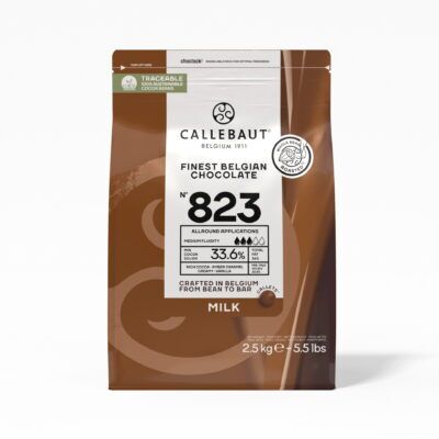 Callebaut 823 33.6% Milk Couverture Chocolate Callets