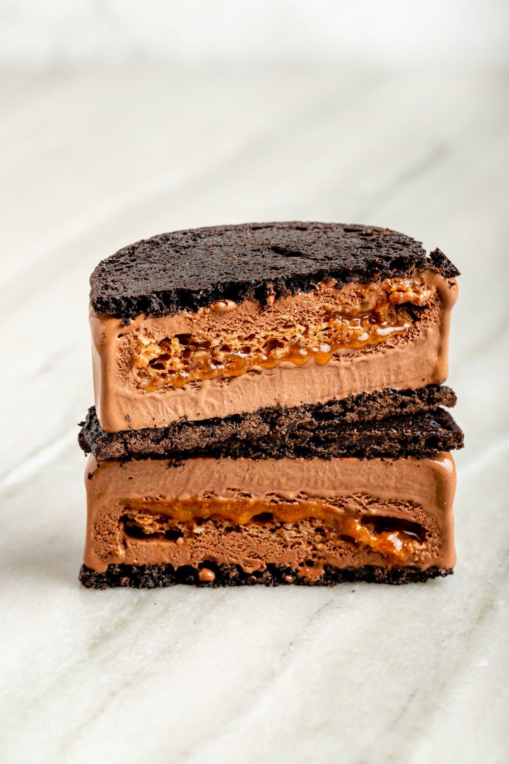 Guittard Chocolate Caramel Ice Cream Sandwiches Recipe 3 Guittard Chocolate Caramel Ice Cream Sandwiches Recipe 3