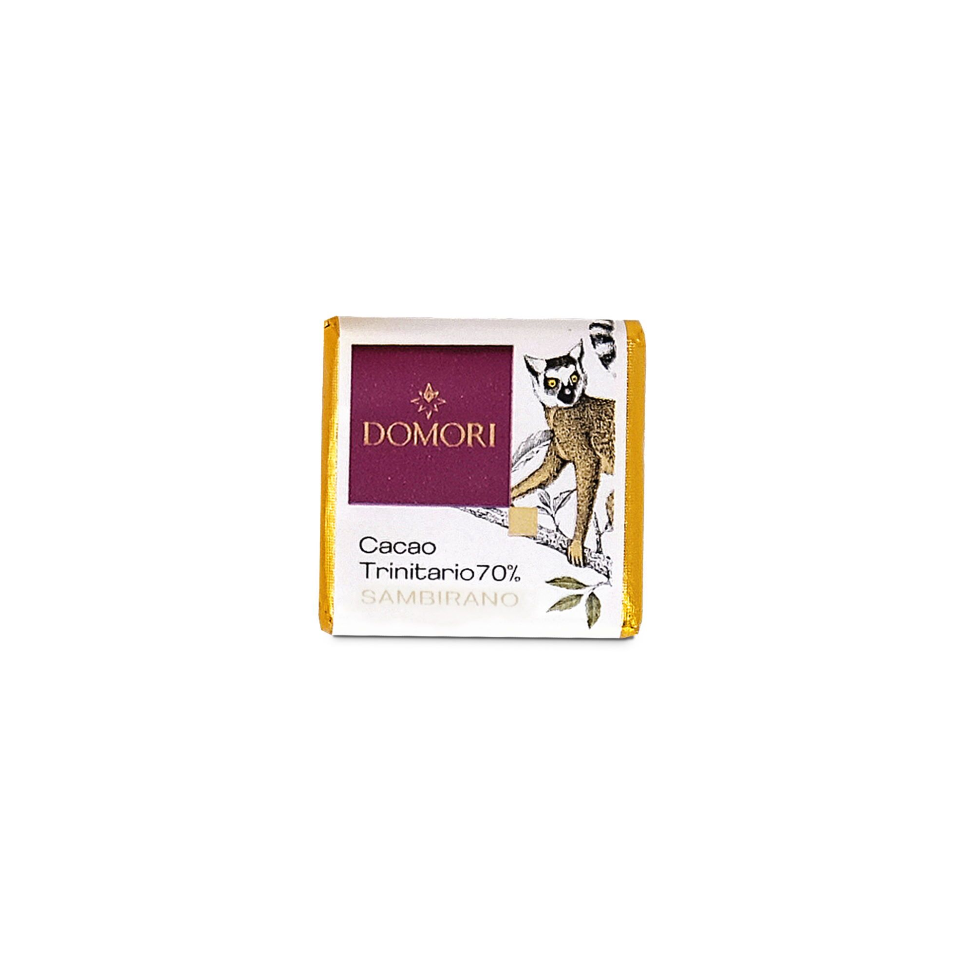 Domori Sambirano Madagascar 70% Dark Chocolate Napolitain