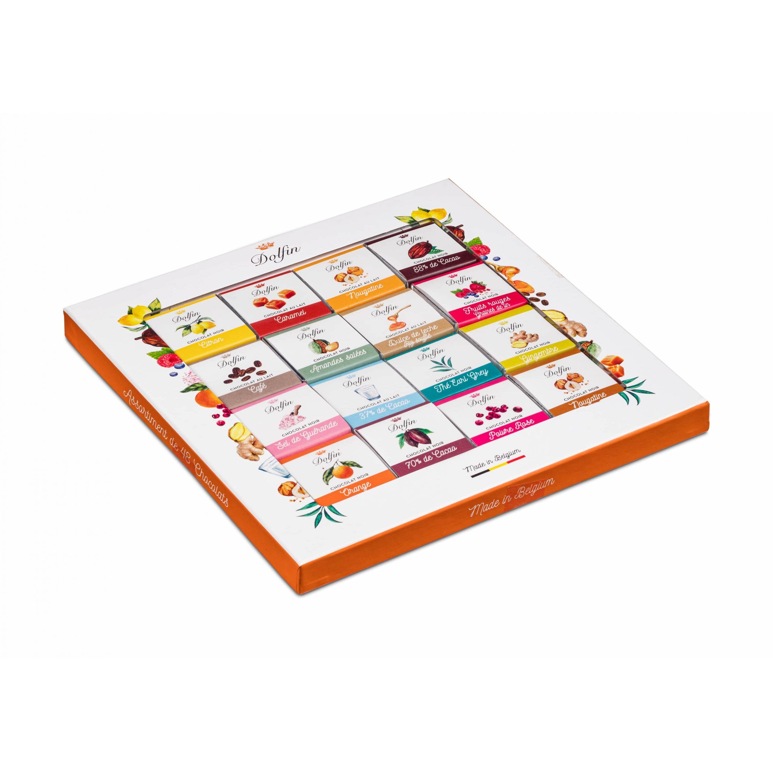 Dolfin 48-Piece Panache Chocolate Napolitain Assortment 2-min