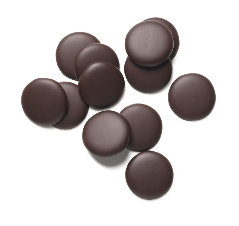 Guittard Lever Du Soleil 61% Dark Couverture Chocolate Wafers - Image 3