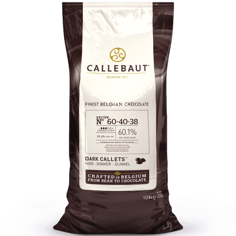Callebaut 60-40-38 60.1% Dark Chocolate Callets