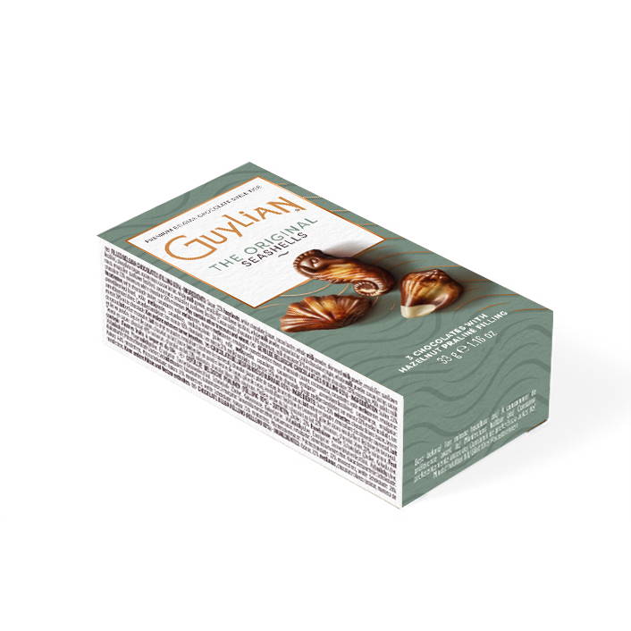 Guylian 3-Piece Chocolate Seashells