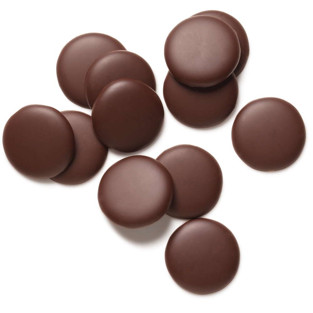 Guittard Lustrous Dark Chocolate Wafers