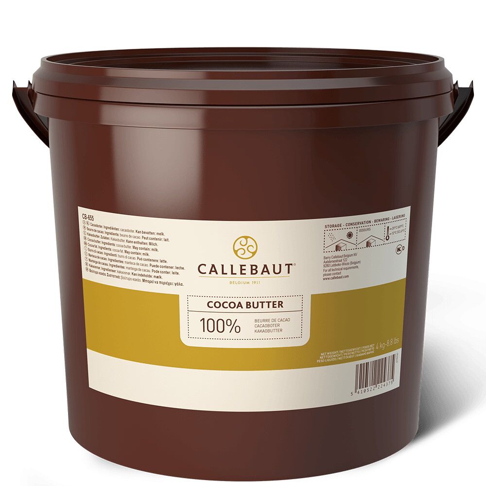 Callebaut 100% Cocoa Butter 4kg