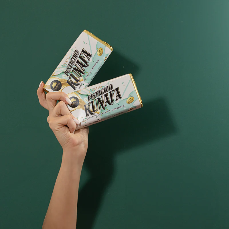 Omniya Delicacy Kunafa Dubai Chocolate Bar Lifestyle 3