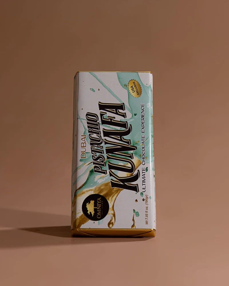 Omniya Delicacy Kunafa Dubai Chocolate Bar