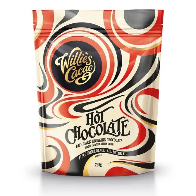 Willie's Cacao Medellin Colombia Rich Dark Drinking Chocolate
