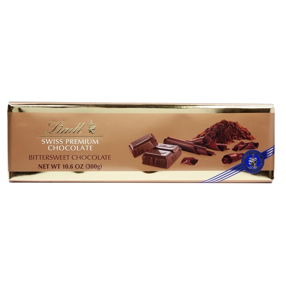 Lindt Swiss Surfin Bittersweet Dark Chocolate Gold Bar | World