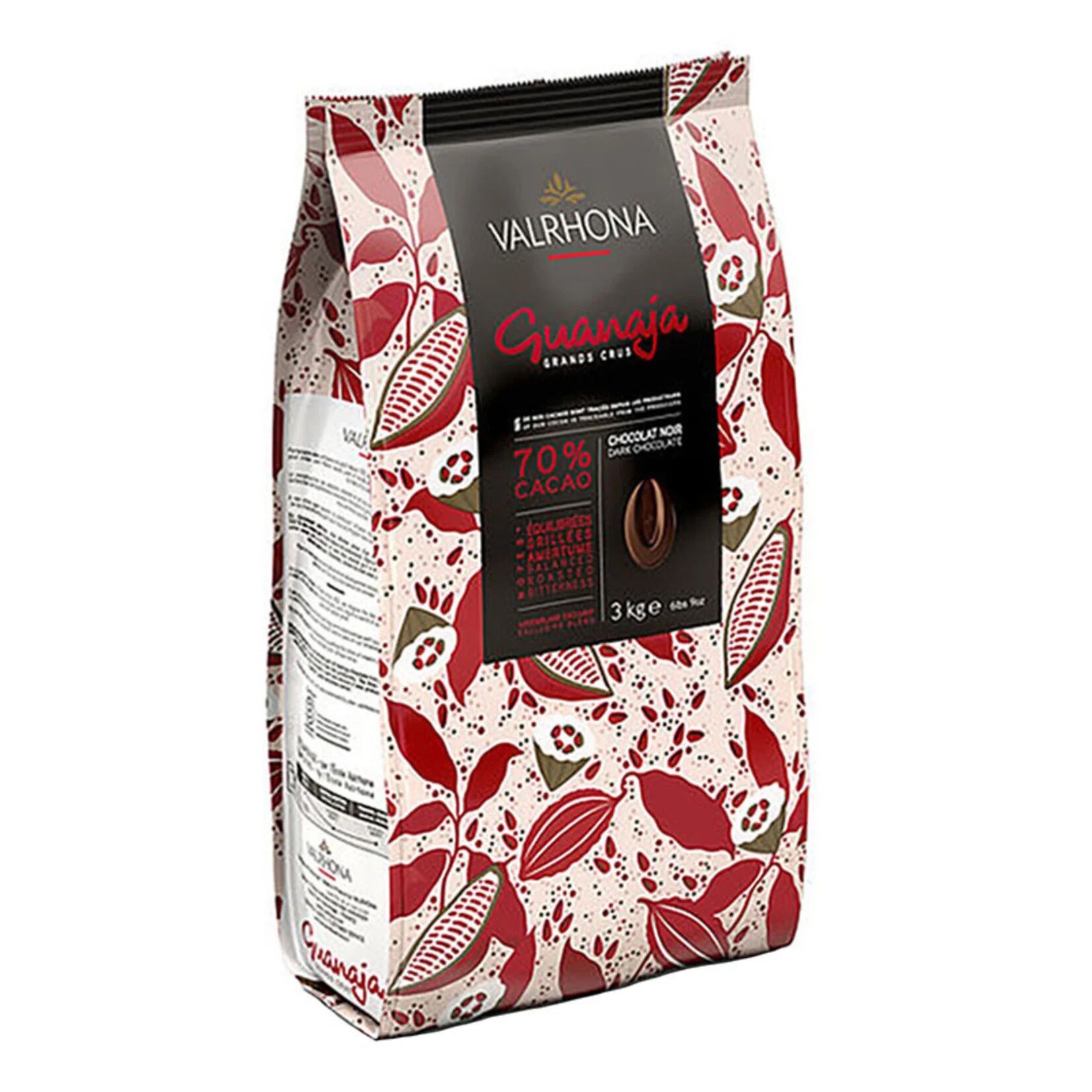 Valrhona Guanaja 70% Dark Couverture Chocolate Feves