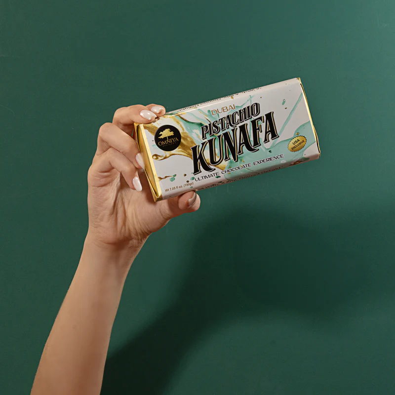 Omniya Delicacy Kunafa Dubai Chocolate Bar Lifestyle 2