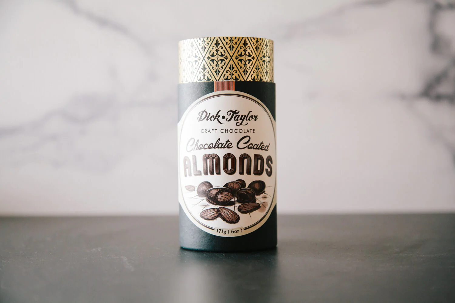 Dick Taylor Belize 65% Dark Chocolate Coated Almonds Lifestyle 2