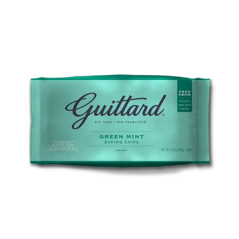 Guittard Green Mint Baking Chips (12oz)