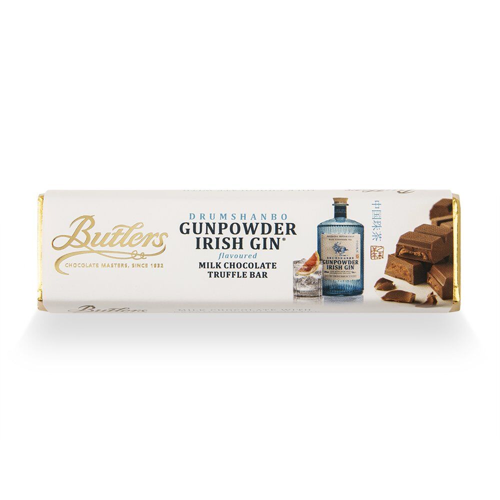Butlers Milk Chocolate Truffle Bar with Drumshanbo Irish Gin