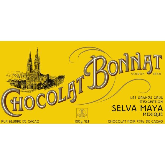 Chocolat Bonnat Selva Maya Mexico 75% Cocoa Dark Chocolate Bar Lifestyle