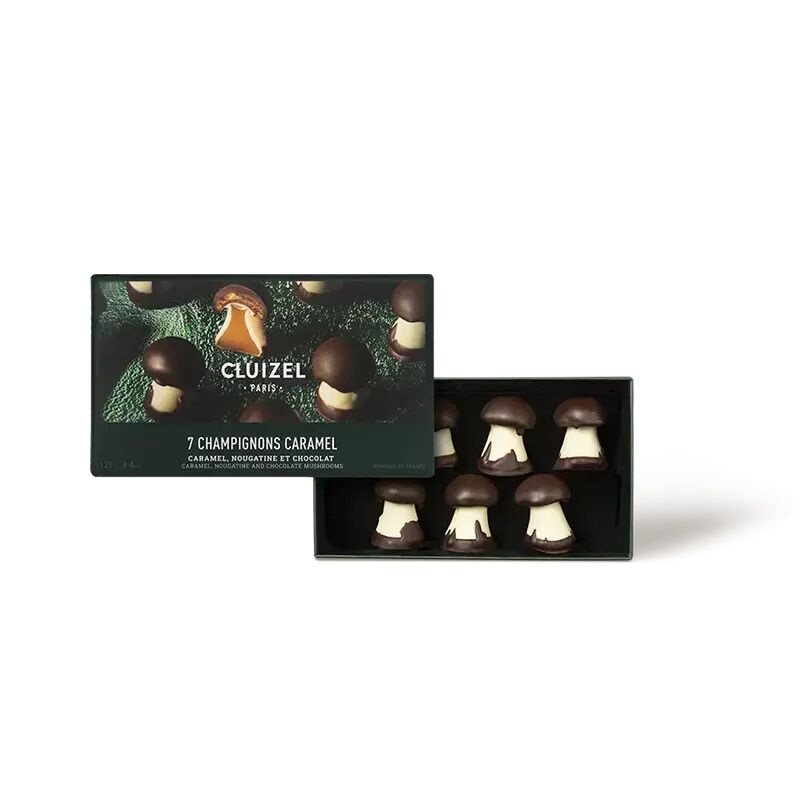 Cluizel 7-Piece Caramel Chocolate Mushroom Gift Box