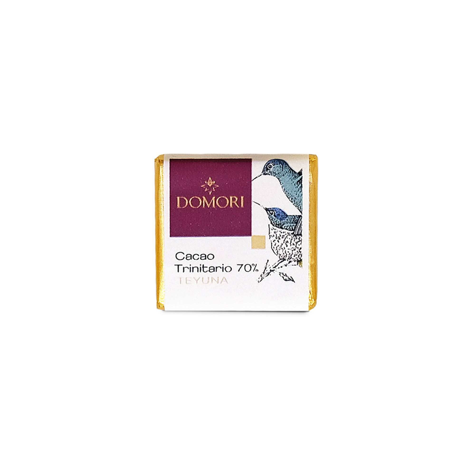 Domori Teyuna Colombia 70% Dark Chocolate Napolitain