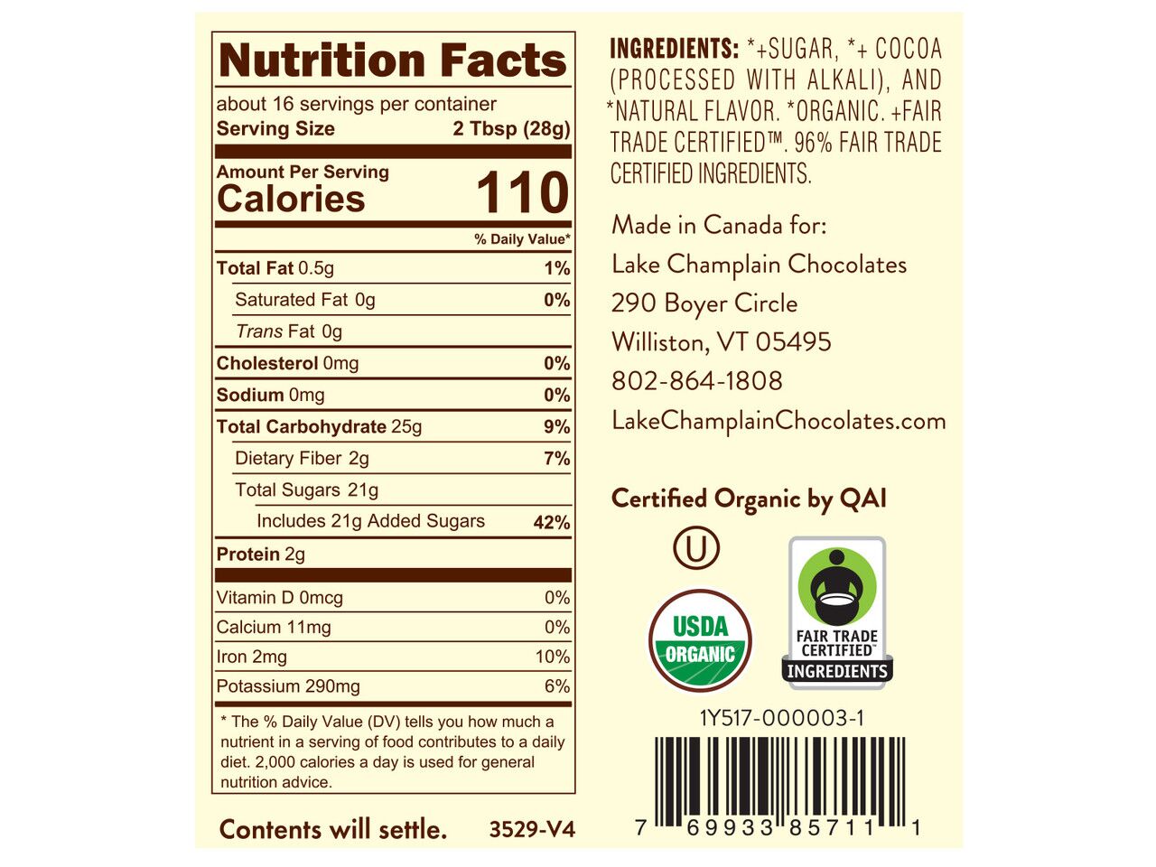 Lake Champlain Chocolates® Marshmallow Hot Chocolate Mix - Image 2