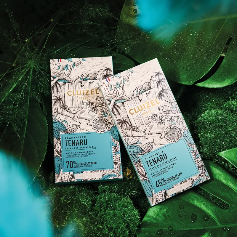Cluizel Tenaru Solomon Islands Chocolate Bars