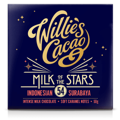 Willie's Cacao Milk of the Stars 54% Milk Chocolate Bar