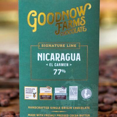 Goodnow Farms El Carmen Nicaragua 77% Dark Chocolate Bar