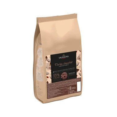 Valrhona 55% Dark Chocolate Pearls