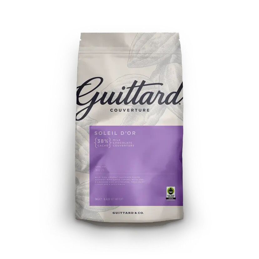 Guittard Soleil d’Or 38% Milk Couverture Chocolate Wafers