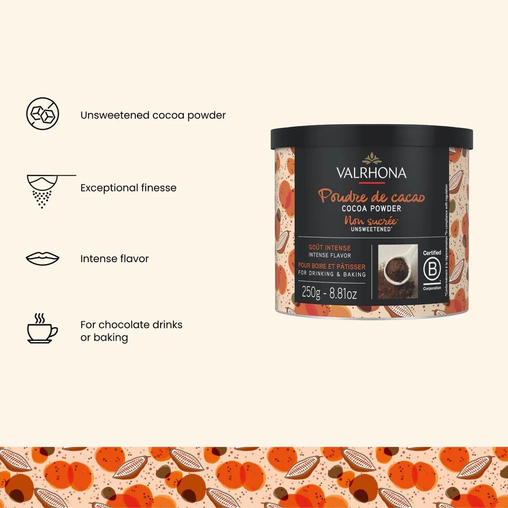 Valrhona Dutched Cocoa Powder Info