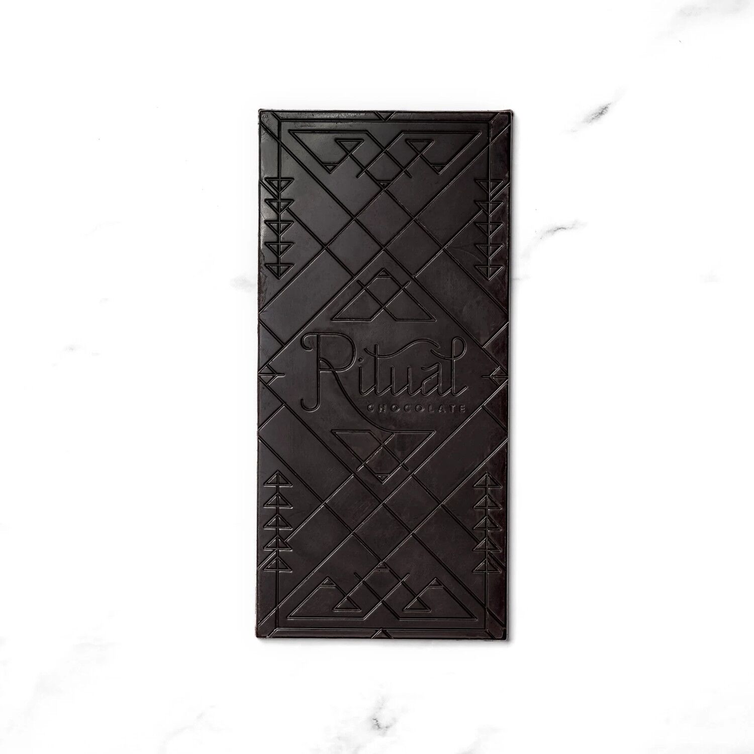 Ritual Chocolate Camino Verde Ecuador 75% Dark Chocolate Bar Naked