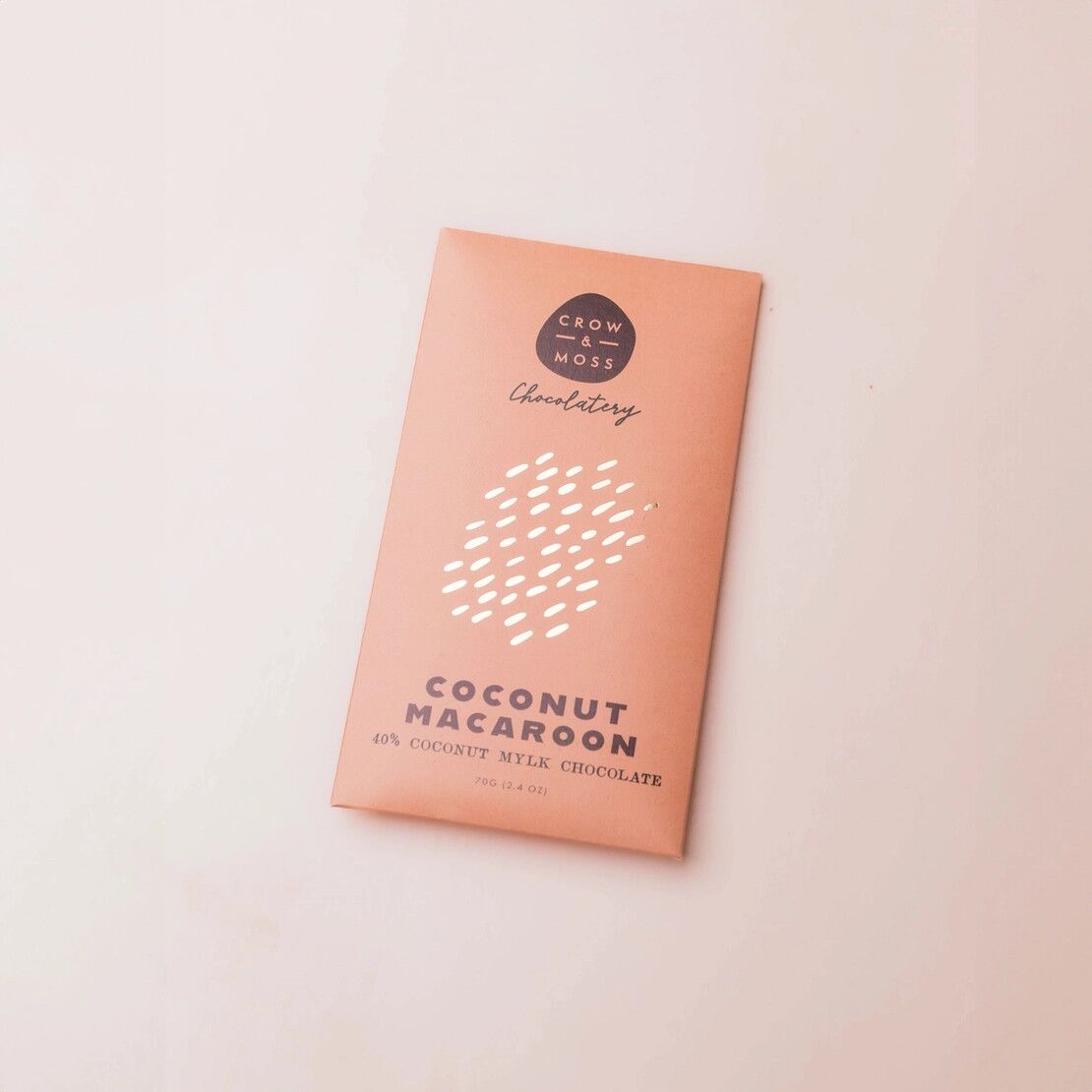 Crow & Moss 40% Coconut Mylk Bar with Coconut Macaroon 2