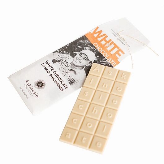 Askinosie Davao Philippines 34% White Chocolate Bar Open Lifestyle 2