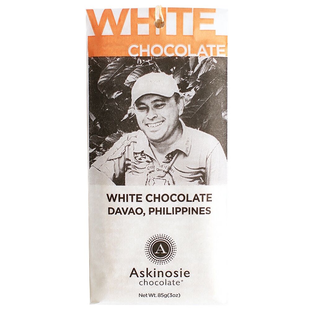 Askinosie Davao Philippines 34% White Chocolate Bar
