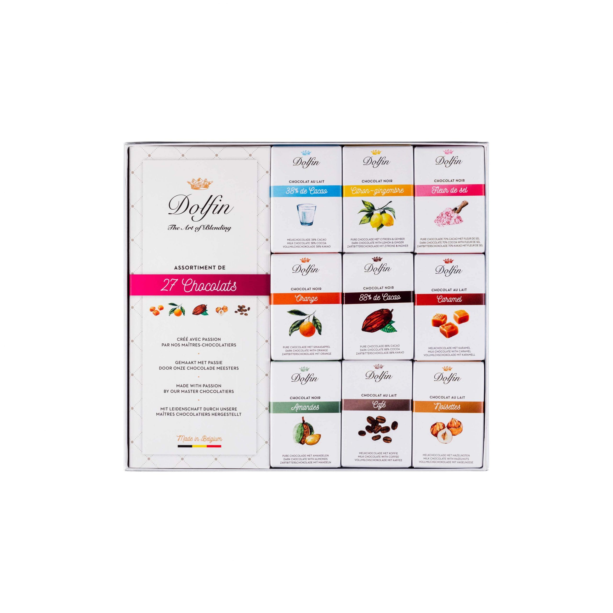 Dolfin 27-Piece Assorted Chocolate Selection-min