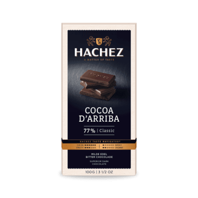 Hachez Cocoa d'Arriba 77% Dark Chocolate Bar