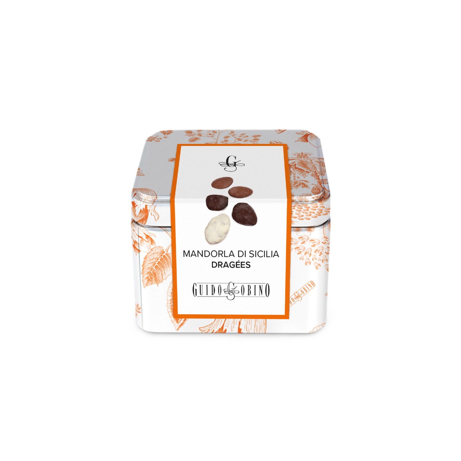 Guido Gobino Dragées Pastel Colored Dark & Milk Chocolate Covered Almonds