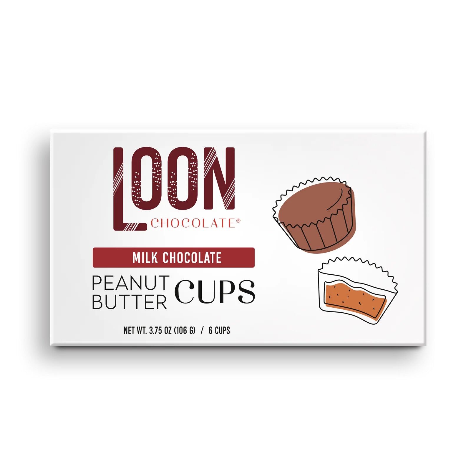 Loon Chocolate Milk Chocolate Peanut Butter Cups