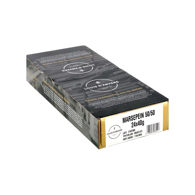Louis D'Anvers Marzipan Bar Case Closed 40g