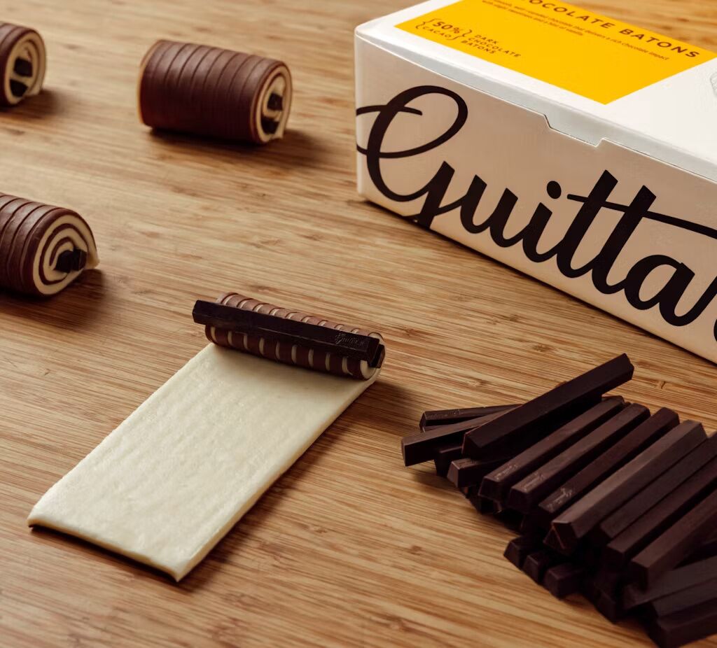 Guittard 50% Dark Chocolate Baking Batons Lifestyle