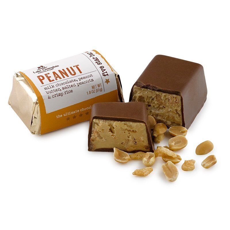 Lake Champlain Chocolates® Peanut Five Star Bar | World Wide Chocolate