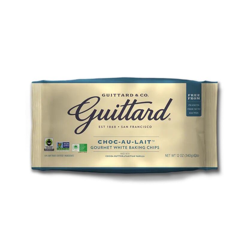 Guittard Choc-Au-Lait Gourmet White Baking Chips (12oz)