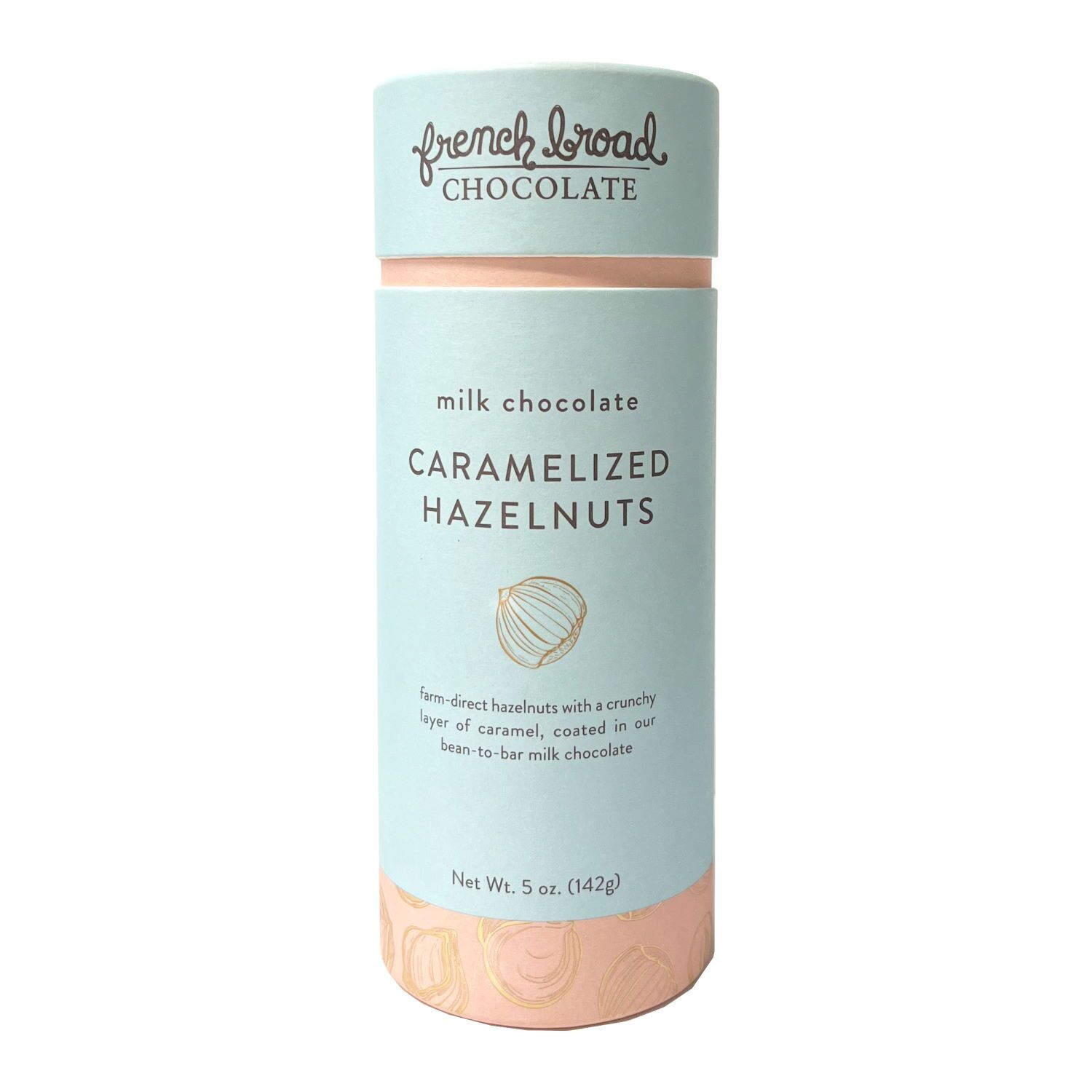 French Broad Milk Chocolate Caramelized Hazelnuts