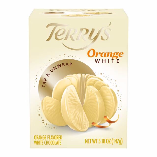 Terrys white chocolate orange