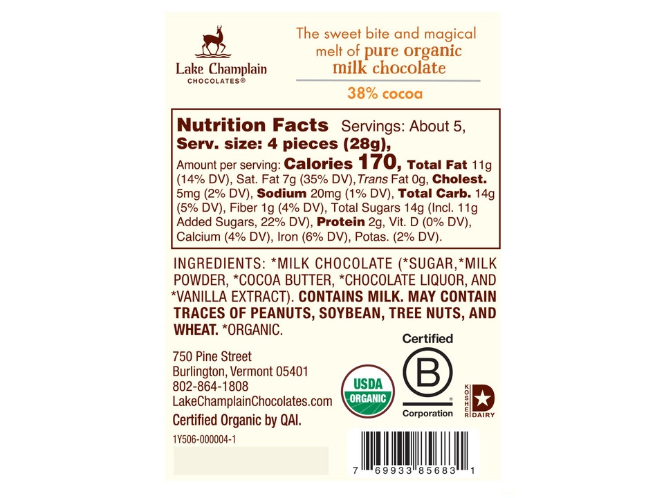 Lake Champlain Chocolates® 38%