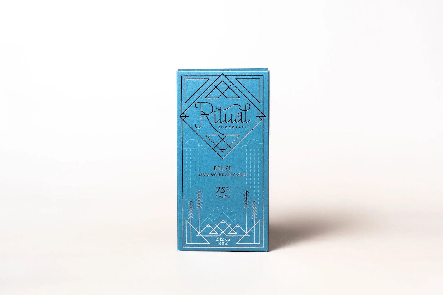 Ritual Chocolate Maya Mountain Belize 75% Dark Chocolate Bar