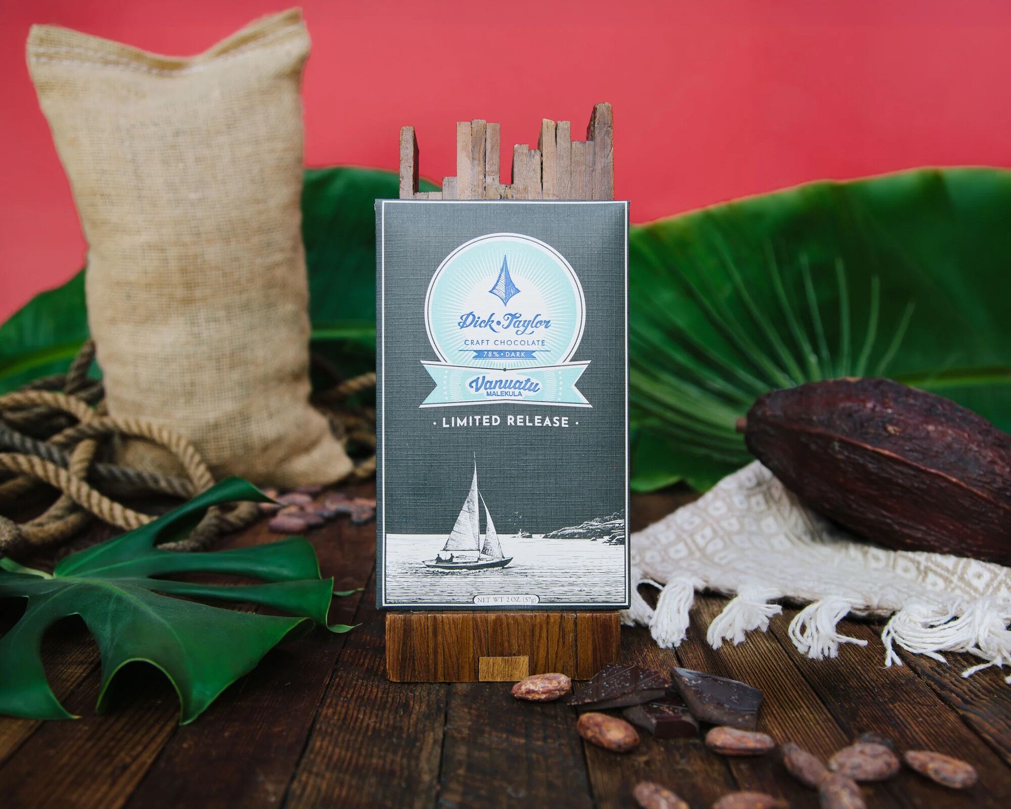 Dick Taylor Malekula Island Vanuatu 78% Dark Chocolate Bar Lifestyle 3