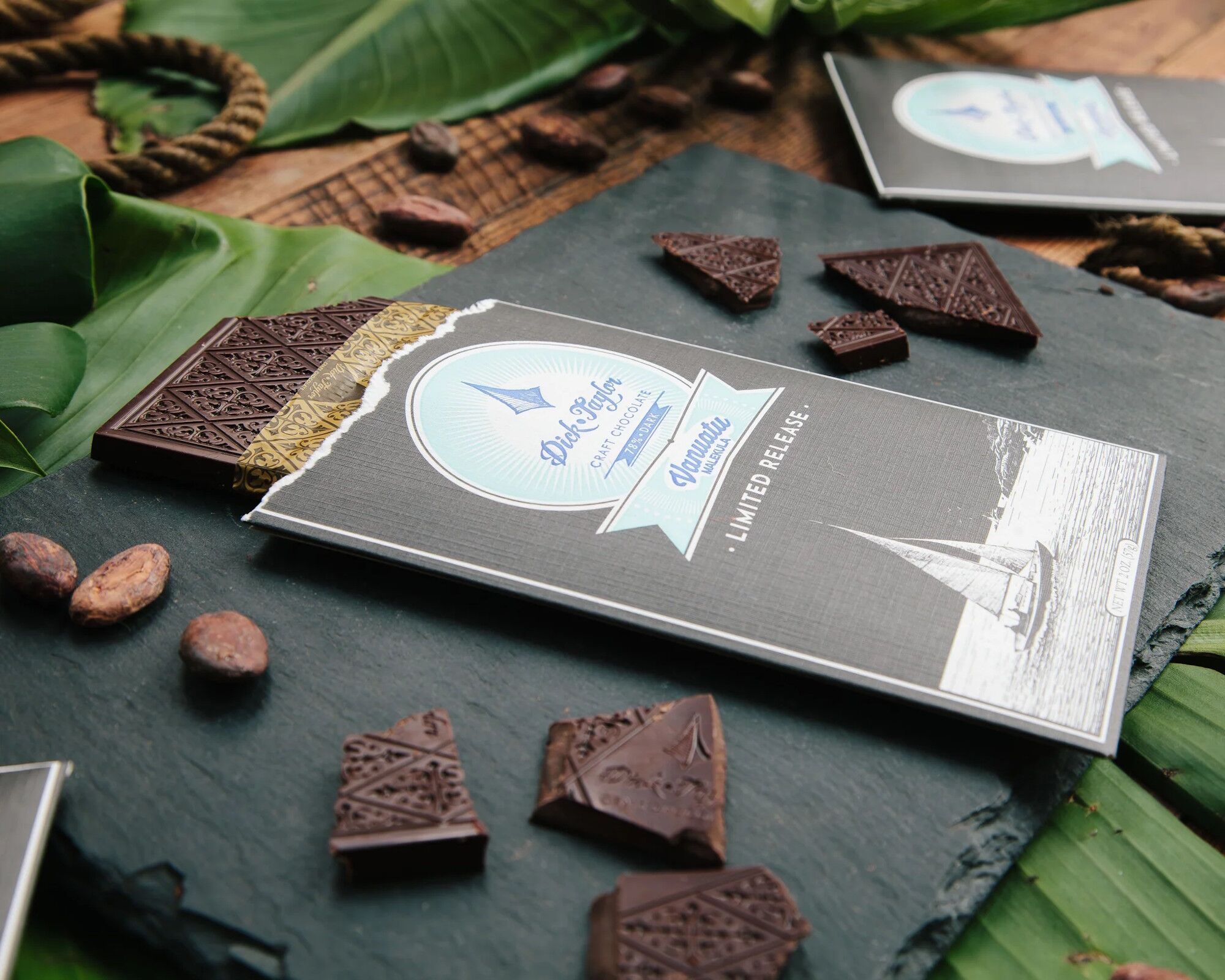 Dick Taylor Malekula Island Vanuatu 78% Dark Chocolate Bar Lifestyle