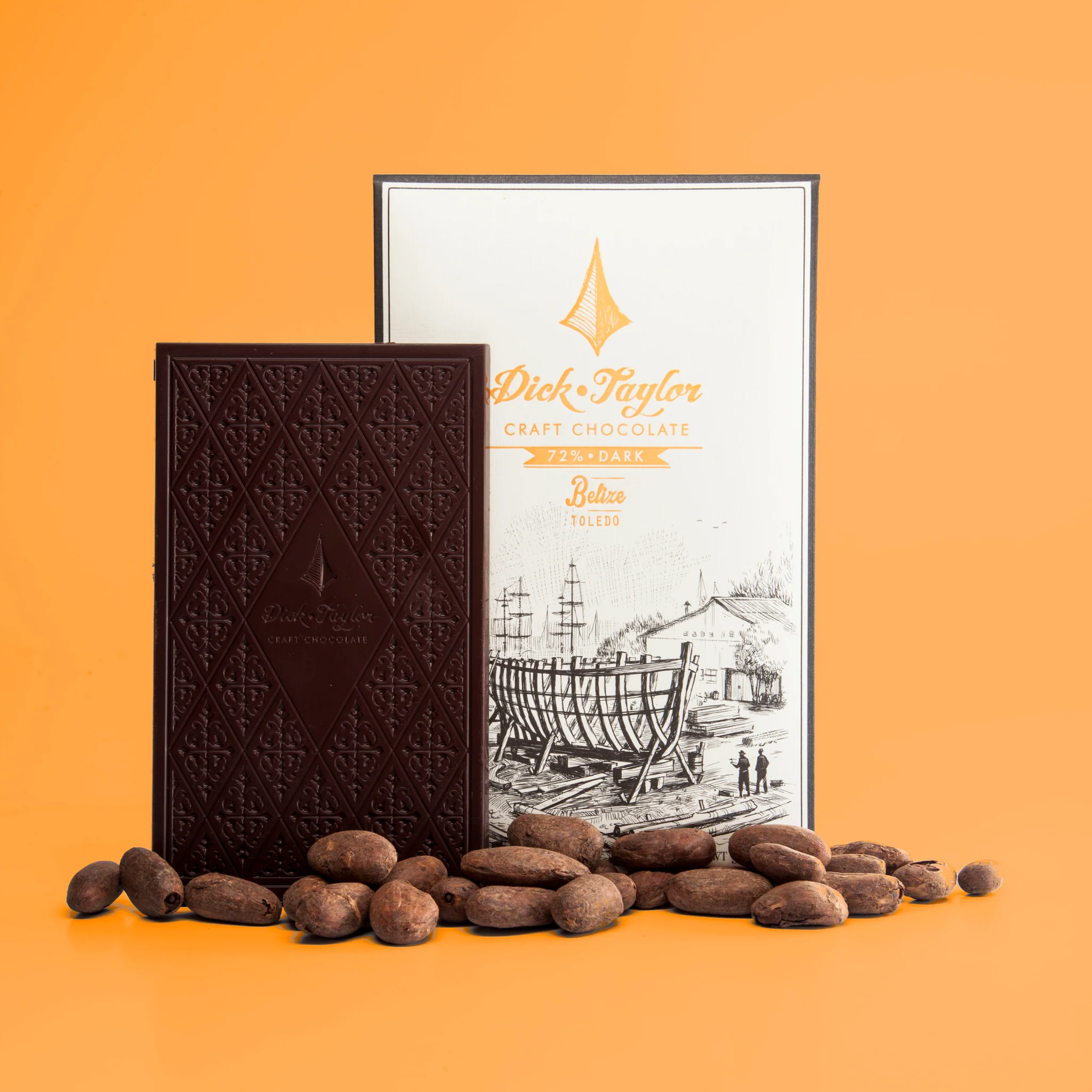 Dick Taylor Belize 72% Dark Chocolate Bar Lifestyle 2