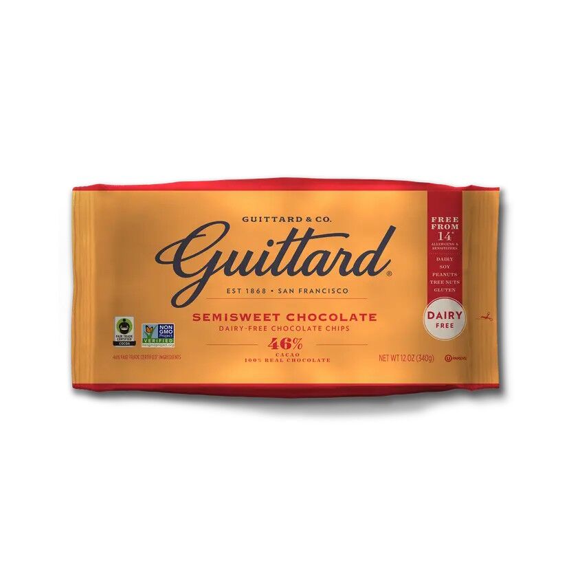 Guittard 46% Semisweet Dark Chocolate Baking Chips (12oz)