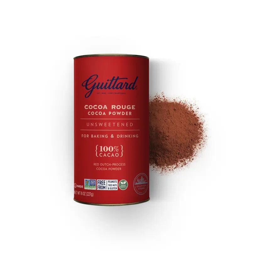 Guittard Cocoa Rouge 22-24% Dutched Cocoa Powder (8oz) 2