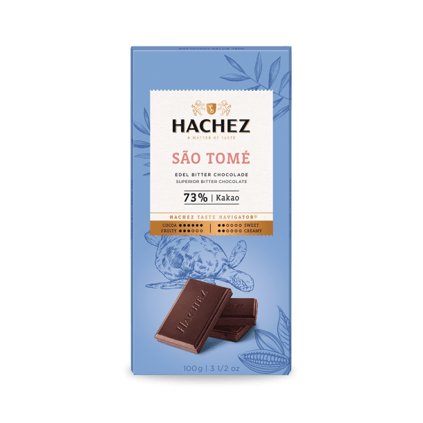 Hachez São Tomé 73% Dark Chocolate Bar